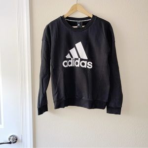 Adidas Crew neck Sweatshirt - Black, Size S